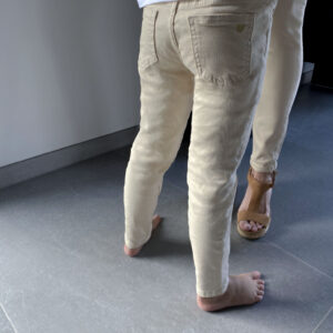 Jeans beige enfant