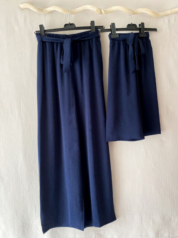 Pantalon large bleu matchy matchy